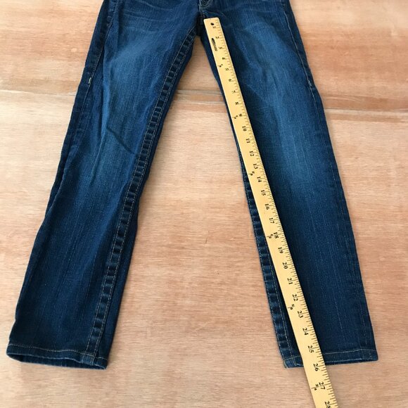 True Religion Women's Straight Leg Jeans - Dark Blue - Picture 7 of 13